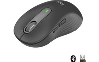 Souris sans fil Logitech Signature M650 L - Grise - Ergonomique