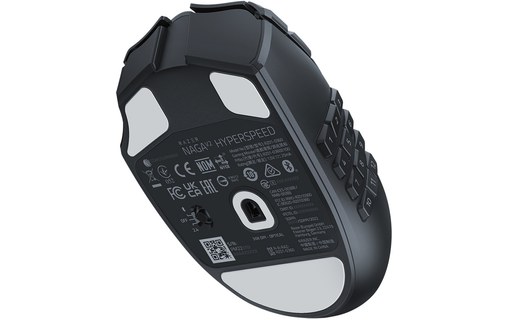 Souris Gaming sans fil Razer Naga V2 HyperSpeed - Noire