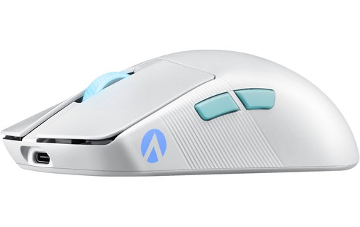 Souris Gaming sans fil ASUS ROG Harpe Ace Aim Lab Edition - Blanche