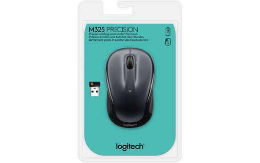 Souris sans fil Logitech M325s - Noire
