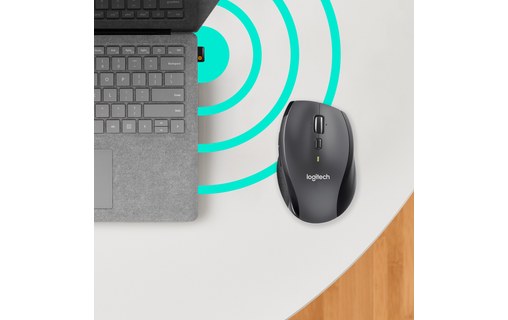 Logitech Marathon M705 souris Droitier RF sans fil Optique 1000 DPI