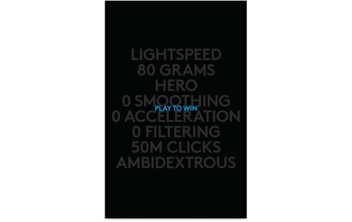 Souris de jeu sans fil Logitech G PRO avec capteur Hero