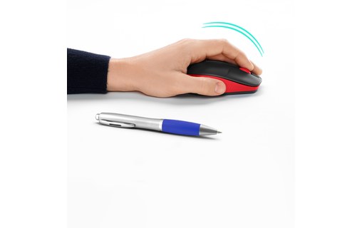Souris sans fil Logitech M190 - Rouge