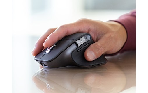 Logitech MX Master 3s for Business souris Droitier RF sans fil + Bluetooth Laser