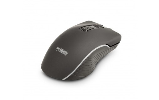 Souris sans fil Urban Factory Onlee - Noire - Ergonomique