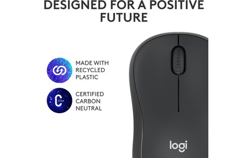 Souris sans fil Logitech M240 Silent - Graphite
