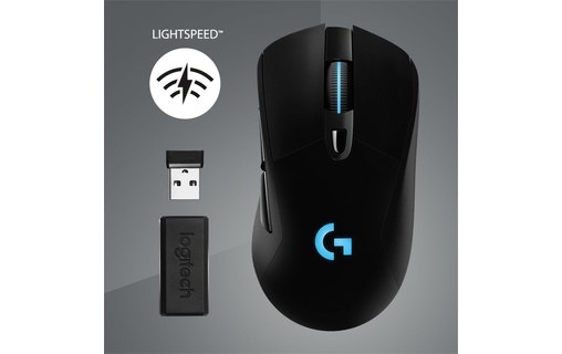 LOGITECH Souris Gaming sans fil G703 LIGHTSPEED Noir