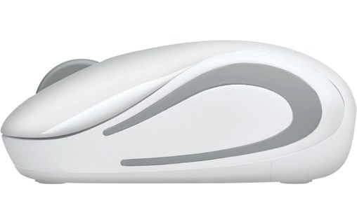 Souris sans fil Logitech M187 - Blanche