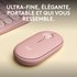 Souris sans fil Logitech Pebble 2 M350s - Rose