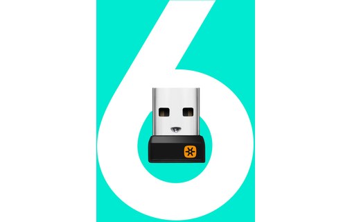 Logitech Marathon M705 souris Droitier RF sans fil Optique 1000 DPI