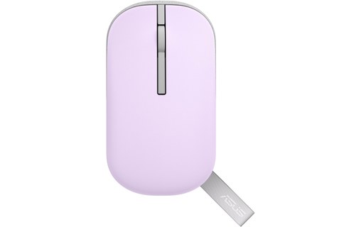 Souris sans fil ASUS Marshmallow MD100 - Bleue, Rose