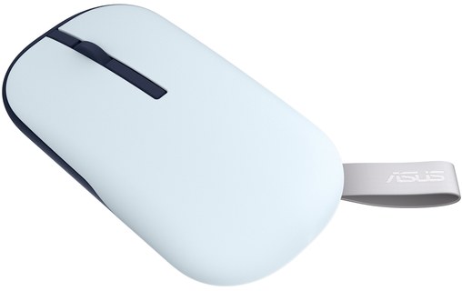 Souris sans fil ASUS Marshmallow MD100 - Bleue, Rose