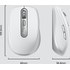 Logitech MX Anywhere 3 for Business souris Droitier Bluetooth Laser 4000 DPI