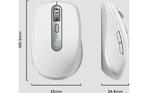 Logitech MX Anywhere 3 for Business souris Droitier Bluetooth Laser 4000 DPI