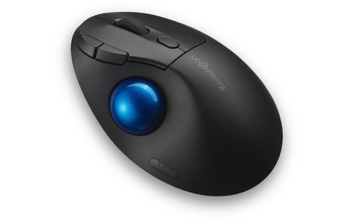 Souris sans fil Kensington Pro Fit Ergo - Bleue, Noire - Ergonomique