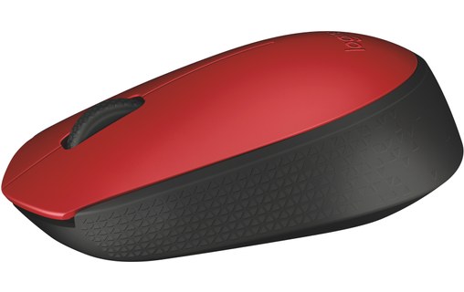 Souris sans fil Logitech M171 - Rouge