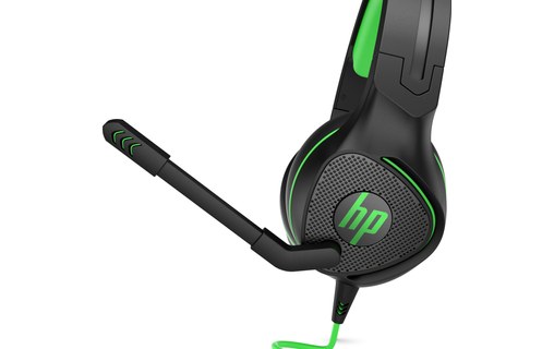 Casque gaming HP Pavilion 400 Gaming Noir, Vert