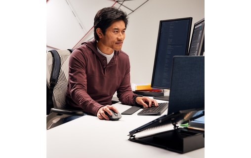 Logitech MX Master 3s for Business souris Droitier RF sans fil + Bluetooth Laser