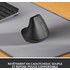 Souris sans fil Logitech Lift - Graphite - Ergonomique, Verticale