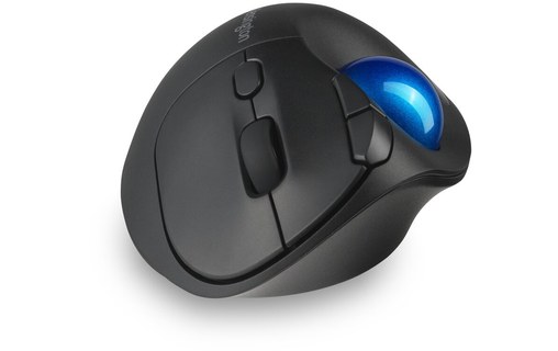 Souris sans fil Kensington Pro Fit Ergo - Bleue, Noire - Ergonomique
