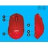Souris sans fil Logitech M330 Silent Plus - Rouge