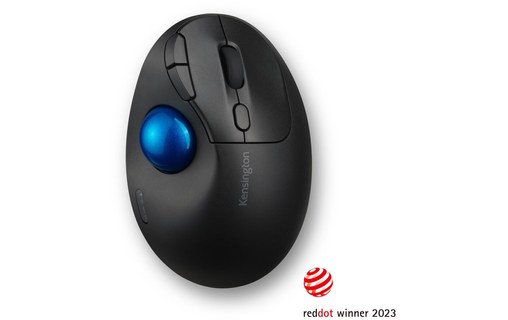 Souris sans fil Kensington Pro Fit Ergo - Bleue, Noire - Ergonomique