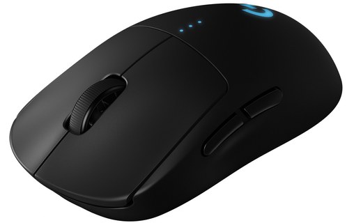 Souris de jeu sans fil Logitech G PRO avec capteur Hero