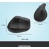 Souris sans fil Logitech Lift - Graphite - Pour gaucher, Ergonomique