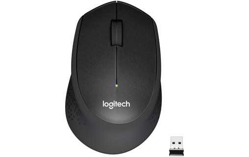 Souris sans fil Logitech M330 Silent Plus - Noire