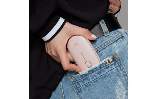 Logitech Pebble M350 souris RF Sans fil + Bluetooth Optique 1000 DPI Ambidextre