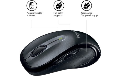 Logitech M510 souris RF sans fil Laser