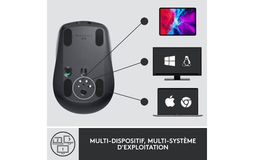 Logitech MX Anywhere 3 for Business souris Droitier Bluetooth Laser 4000 DPI