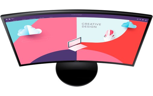 Écran Incurvé 27" Samsung LS27C364EAUXEN - HDMI/VGA