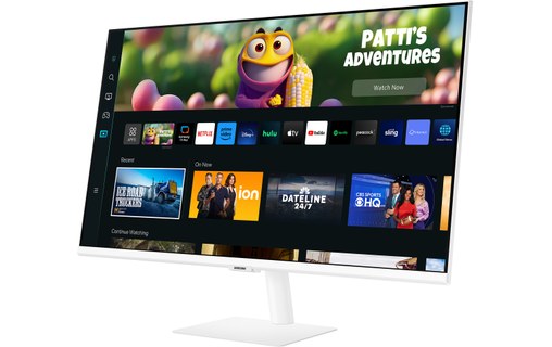 Écran 27" Samsung Smart Monitor M5 CM500 - Blanc