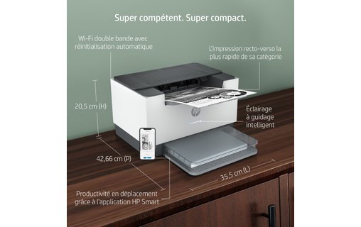 Imprimante laser HP LaserJet M209dw - WiFi, AirPrint, Bluetooth