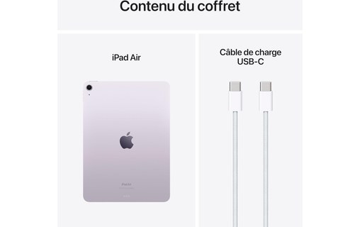 Apple iPad Air 11" - 2024 - WiFi 256 Go - Mauve