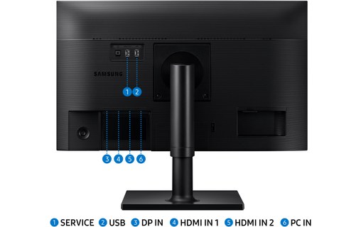 Écran 27" Samsung T45F - HDMI/DisplayPort/DVI