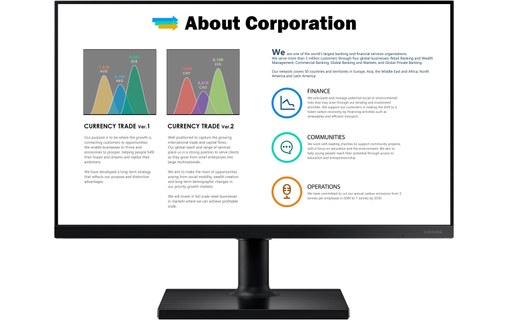 Écran 27" Samsung T45F