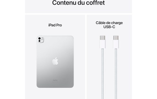 Apple iPad Pro 11" 2024 WiFi 1 To Verre nano-texturé - Argent