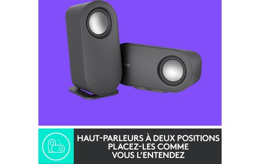 Enceinte PC Logitech Z407 Noire - Bluetooth