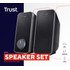 Enceinte PC Trust 20179 Noire