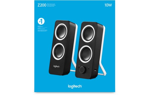 Enceinte PC Logitech Z200 Noire