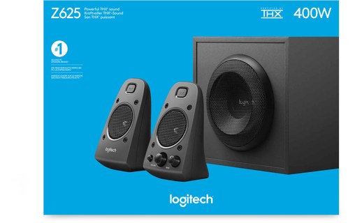 Enceinte PC Logitech Z625 surround Noire