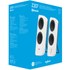 Enceinte PC Logitech Z207 Blanche - Bluetooth