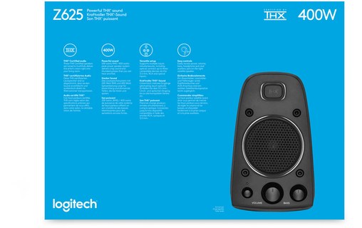 Enceinte PC Logitech Z625 surround Noire