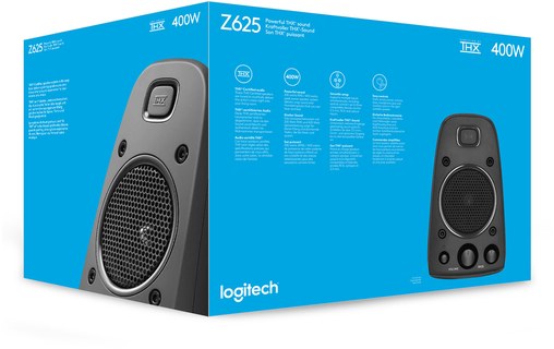 Enceinte PC Logitech Z625 surround Noire