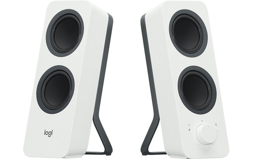 Enceinte PC Logitech Z207 Blanche - Bluetooth