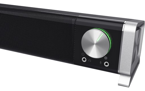 Enceinte PC Trust Asto Argent