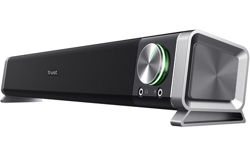 Enceinte PC Trust Asto Argent