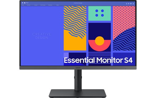 Écran Gaming 24" Samsung LS24C432GAUXEN - HDMI/DisplayPort/VGA